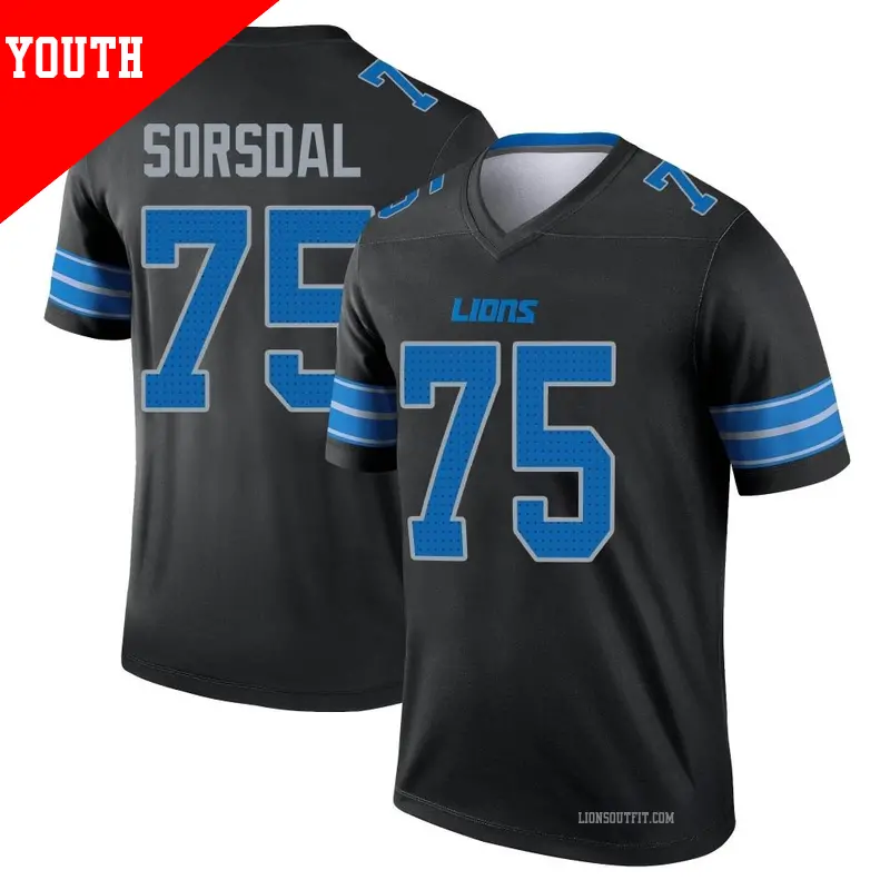 Colby Sorsdal Jersey Colby Sorsdal Detroit Lions Jerseys